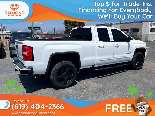 $570/mo - 2018 GMC Sierra 1500 SLE 4x2Double 4 x 2 Double 4-x-2-Double - $26,499 (Diamond Auto Sales)63470061214849124