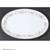 NEW NORITAKE SERVING DISH - WELLESLEY - MODERN FLORAL - PLATINUM TRIM 6214 2 thumbnail