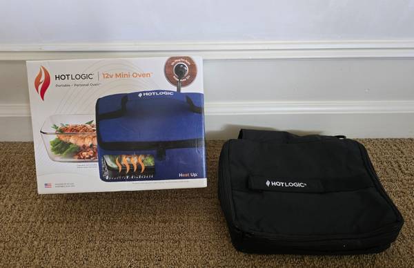 HOTLOGIC Mini Portable Electric Lunch Box Food Heater for car, DC/12V 1