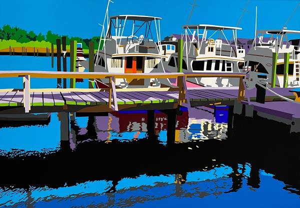 Signed Limited Edition Serigraph Print by Joseph Craig English 1