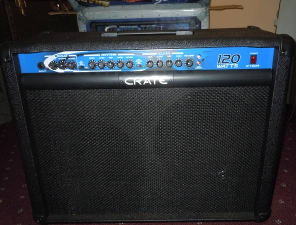 Crate XT120R 3 channel guitar amp 1