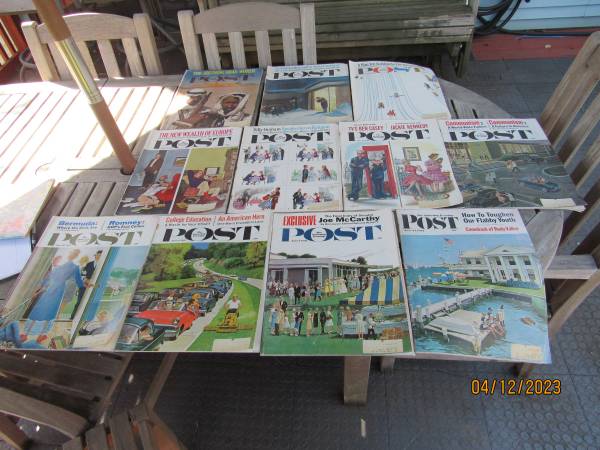 Saturday Evening Post 1962  11 Issues, All Look Complete 1
