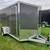 2022 Ameralite 6'x12' V-nose Aluminum Enclosed Cargo Trailer 1 thumbnail