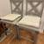 LIKE NEW solid wood counter height bar stools/ chairs - two (2) 2 thumbnail