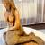 Mermaid Statue Concrete Sculpture - Hand painted and sealed ( Miramesa 6 thumbnail