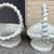 2 Concrete Decorative Basket Planters with Handle 1 thumbnail