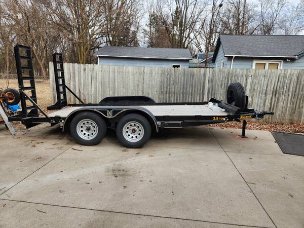 Skid loader Trailer 1