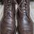 Men's brown Gucci Wingtip boots Eu 41.5E Nice 5 thumbnail