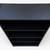 Almost Black Simulated Wood Laminate Bookcase w/ 3 Adjustable Shelves 8 thumbnail