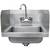 Advance Tabco 7-PS-EC-SP Hand Sink with Side Splash, Wall Mount, 17" x 1 thumbnail