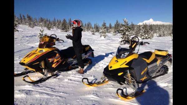 2004 and 2008 Ski Doo Summit 1