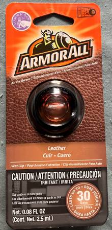 ArmorAll Vent Clip Air Leather Scent Car Fresheners 1