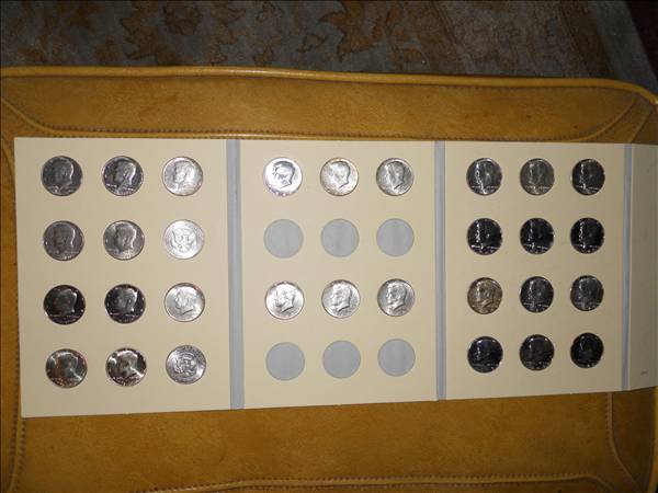 2 Complete Kennedy Silver Sets $150/each or $300 both 1