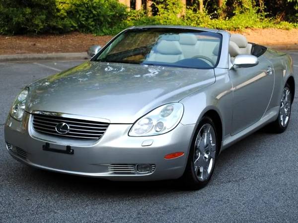 2005 Lexus SC430 Descapotable CON HISTORIAL COMPLETO DE SERVICIO - BAJAS MILLAS - $18,200 (Atlanta)63620279404547121