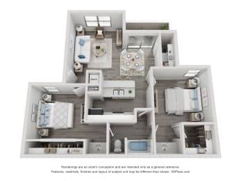$1,299 / 2br - 840ft2 - Spacious Floor Plan, Great Price – 2-Bedroom + Free Month! (60 N. Pecos Rd, Las Vegas, NV)63907027296387120