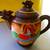 Two Antique Hand Painted Asian TEAPOTs, Two Teacups and Two Vases. 1 thumbnail