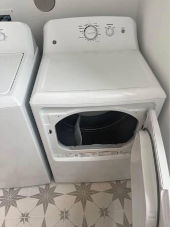 GE Washer & Gas Dryer 1