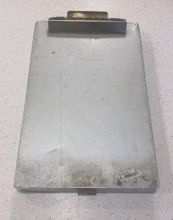Workorders Clipboards (2) 1 -Plastic & 1 - Aluminum Portable USED. 1