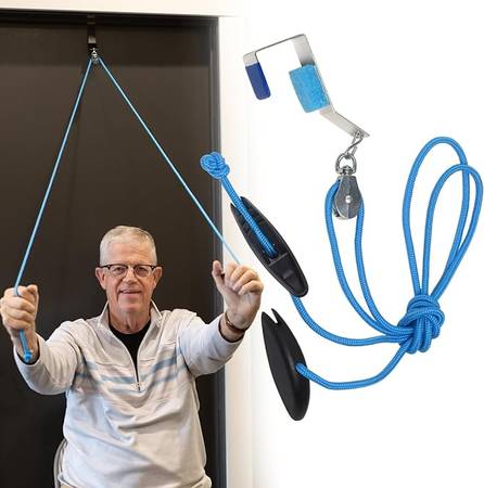 Physical Therapy OVER DOOR ROPE PULLEY - Like New 1