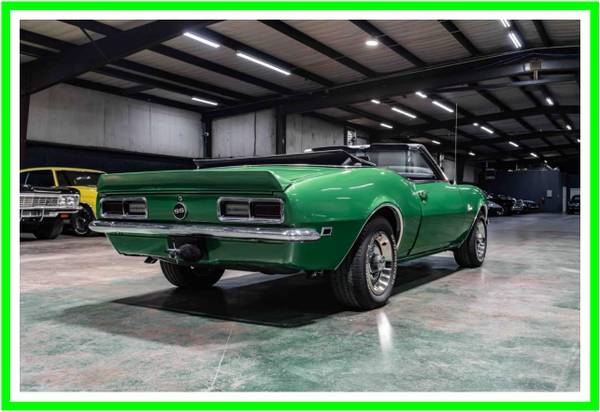1968 Chevrolet Camaro Convertible / Motor y número de chasis coincidentes 327 / Transmisión de 4 velocidades - $44,50063476403211779121