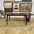 Mid Century Modern Designer Walnut Coffee Table with Magazine Rack 4 thumbnail