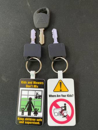 3 keys for Husqvarna Lawn Tractors 1