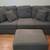 Sofa, pillows, ottoman, recliner with covers 1 thumbnail