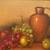original signed Andre oil canvas painting art still life fruit 3 thumbnail