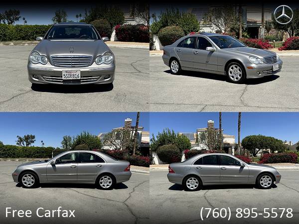 2006 Mercedes-Benz C280 Luxury Sedan with a GREAT COLOR COMBO! - $4,400 (Palm Desert)63611902945539121
