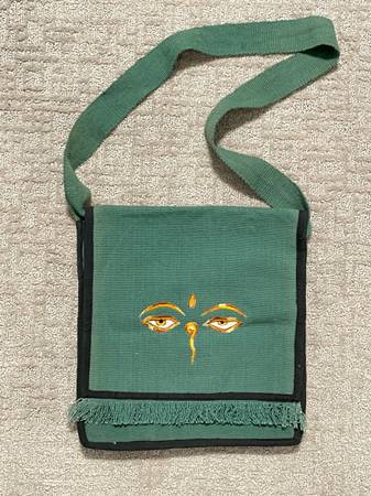 *** AUTHENTIC TIBETAN CROSS BODY BAG / SHOULDER BAG *** 1