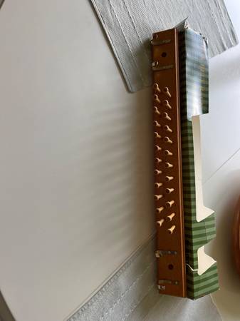 Wood Tie and Belt Rack 1