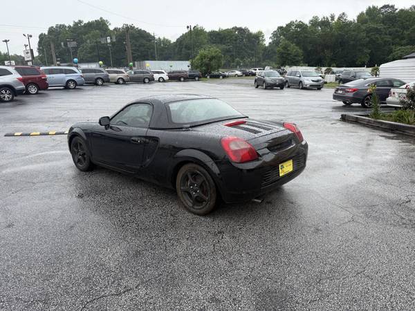 2000 *Toyota* *MR2 Spyder *2dr Convertible Manual* Negro - $1,500 (3044 E Peachtree Street | Lithia Springs, GA 30122)63620642658435123