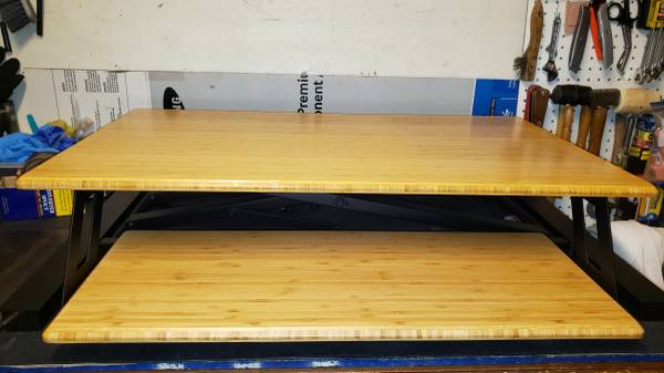 Sit / stand desk riser 1