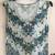 LUCKY BRAND Women’s Sleeveless Floral Teal/Blue Green Print Top Size M 1 thumbnail
