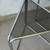 vintage mid century modern side end tables smoked glass and chrome 4 thumbnail