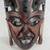 African Elephant Reincarnation Spirit Folk Art Tribal Wooden Mask 4 thumbnail