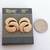 Trifari Earrings NEW Peachy Beige Enamel Gold Tone Metal Pierced Women 2 thumbnail