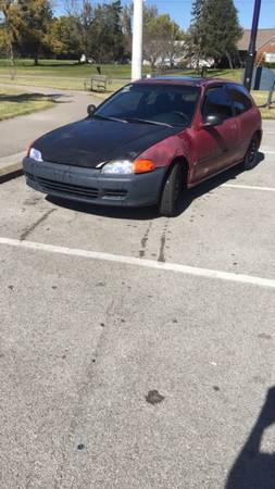 Honda Civic Si hatchback de 1992, 5 velocidades, d16z6 - $5.000 (Shepherdsville)63654696137347123