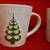 STARBUCK'S 2006 WHITE W GREEN CHRISTMAS TREE HOLIDAY MUGS (SET OF 2) 2 thumbnail