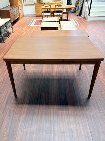 Vintage Teak Rectangular Dining Table 1