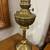 Antique Brass Oil Kerosene Lamp 4 thumbnail