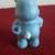 1982 Care Bear Grumpy Cloudy Blue Figure Toy PVC Figurine 3" 2 thumbnail