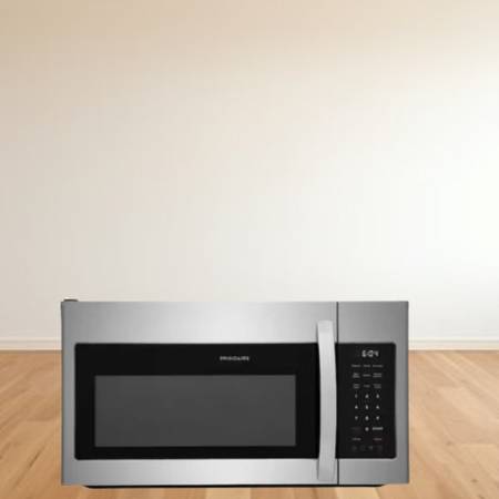 Frigidaire 1.8 Cu. Ft. Over-the-Range Microwave – Stainless Steel Fini 1
