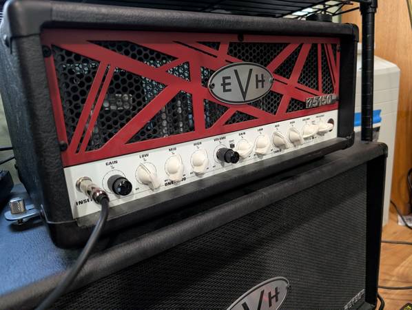 EVH 5150 III 6L6 50 watt and 2x12 cab Kruse Modified 1