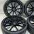 22” Staggered Vossen VFS-1 Gloss Black Wheels And Tires Mercedes Benz 2 thumbnail