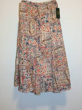 NEW Ralph Lauren Cotton Skirt, S 1