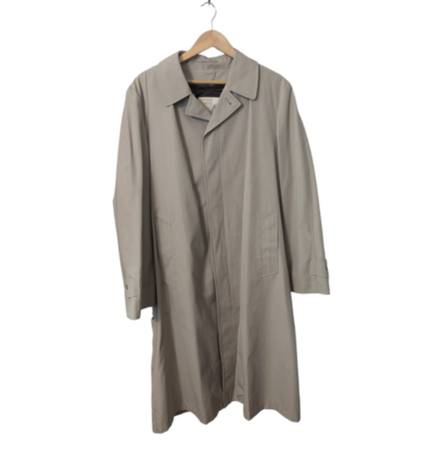 Vintage 50's London Towne Khaki Tan Zip In Fleece Lined Trench Coat 1