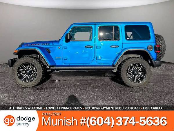 2024 Jeep Wrangler Rubicon X 4x4 SUV: 1-OWNER, NO ACCIDENTS 1