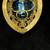 H. Pomerantz  huge deep blue cut glass  jewel inion  revival  book chain necklac 10 thumbnail