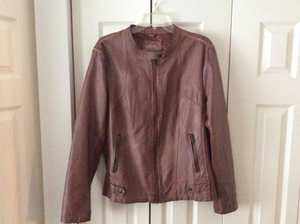 Selby Faux Leather Coat 1